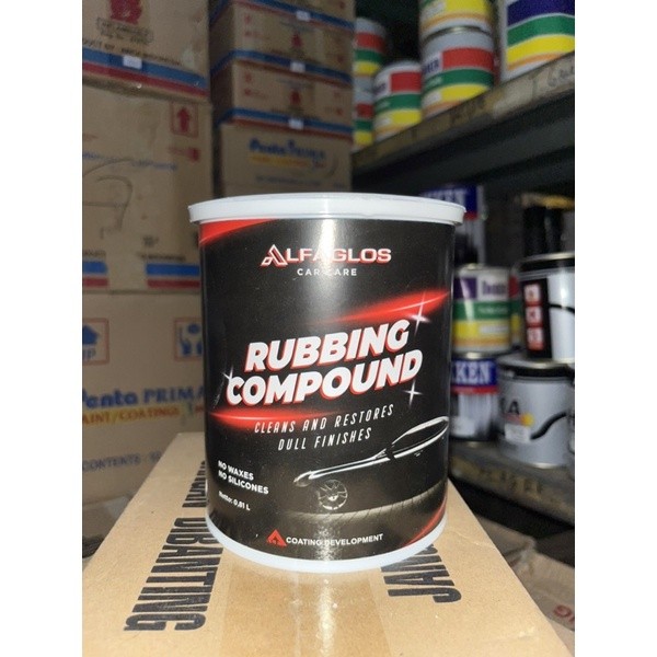 Rubbing Compound Kompon Alfa Car Care 0.8L