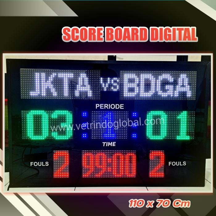 SIAPKIRIM Papan skor digital futsal//Score board digital READY STOCK