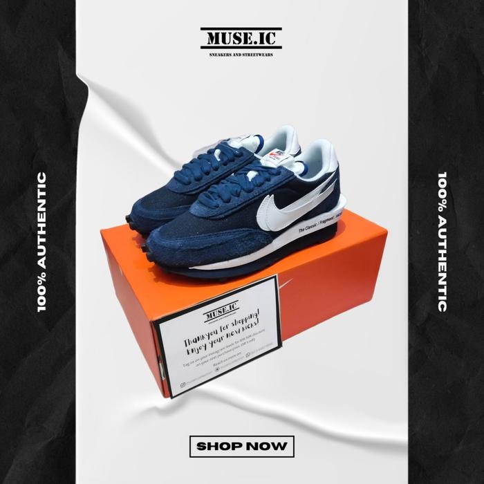 Sacai Ld Waffle Fragment Blue Void