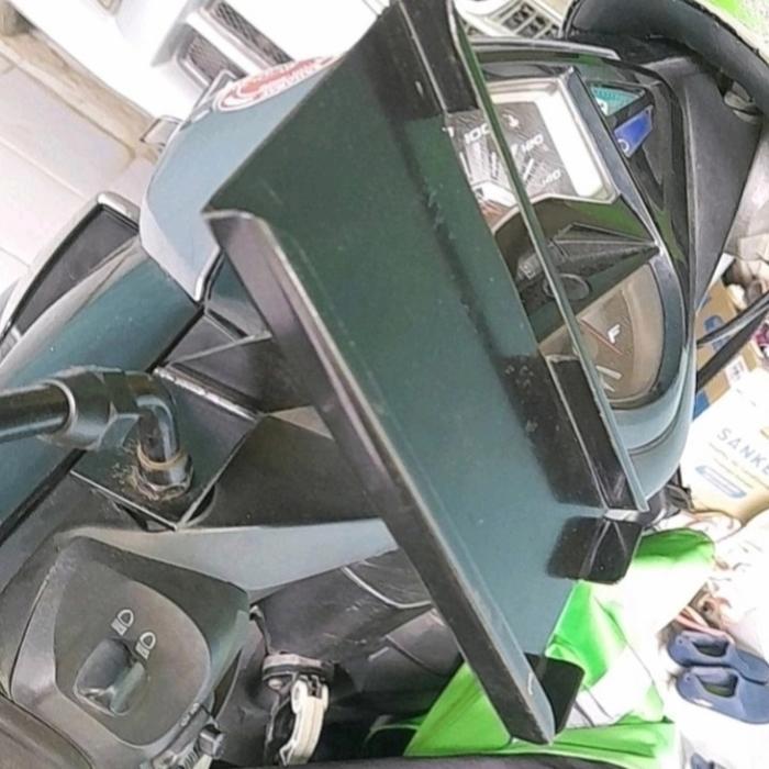 ERM holder hp motor plat besi aksesoris