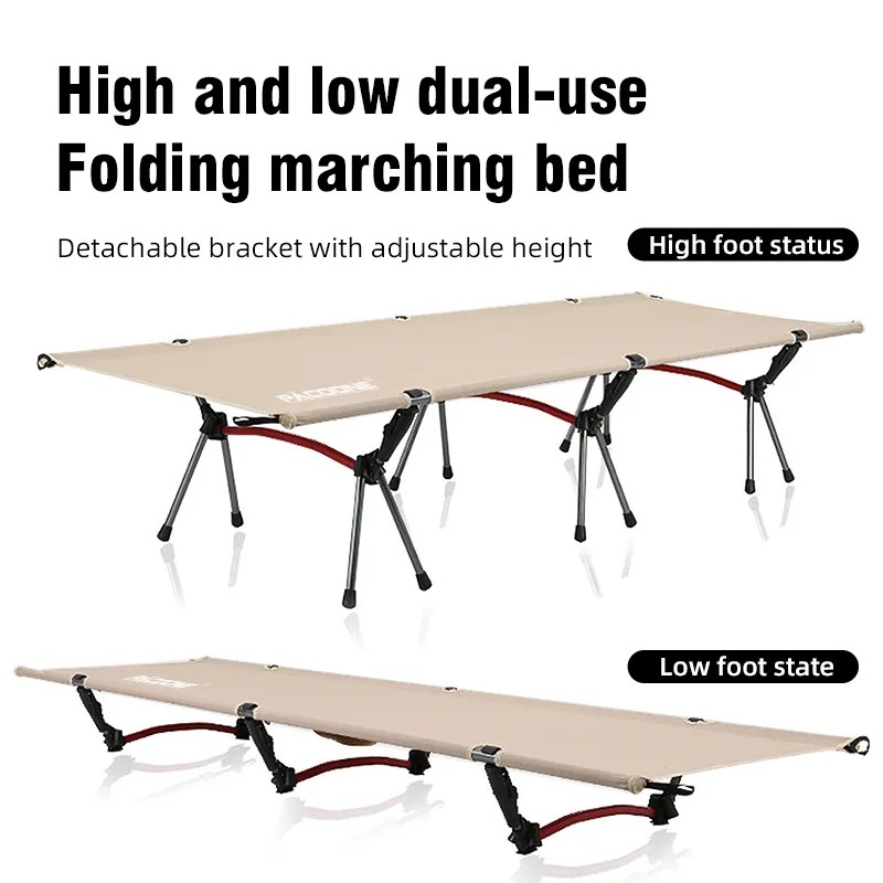 Camping Cot Folding Camping Bed Portable Outdoor Bed Comfortable Sleeping Cots for Adults & Kids Cam