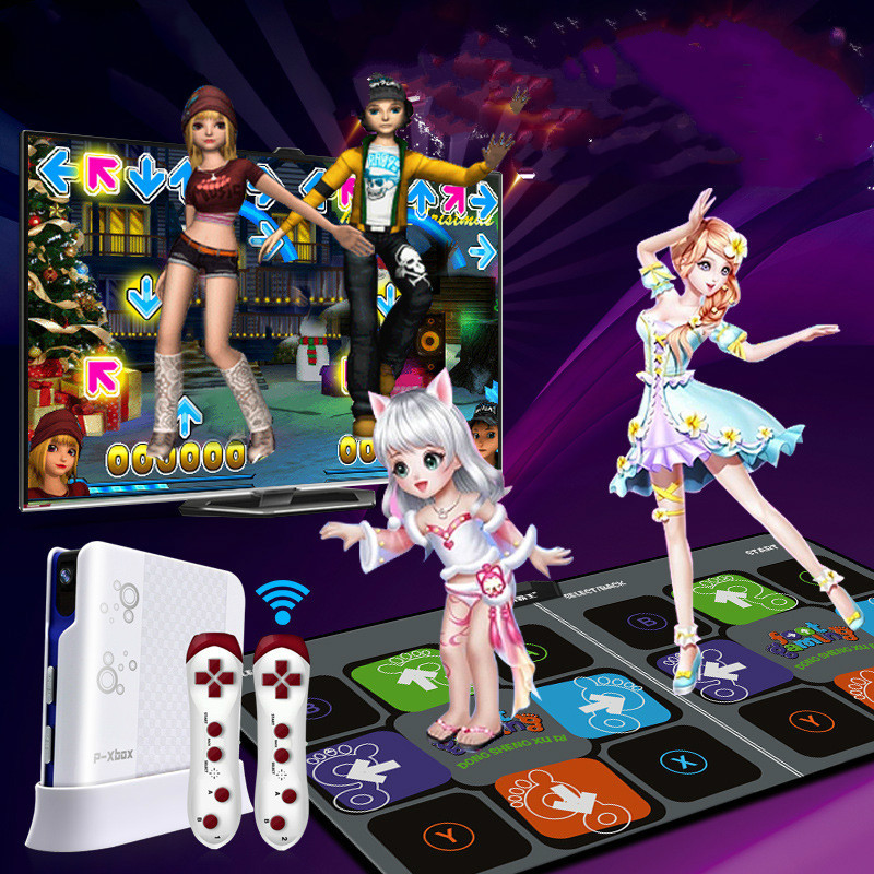 Cdragon Camera Support Dance Mat Motion Sensing Dance Pad Sliming Game 11mm Wireless Game Console Fo