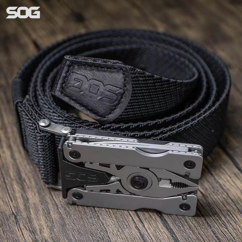SOG SN1001/SN1011 EDC Multi-FunctionTool Pliers Belt Folding Knife
