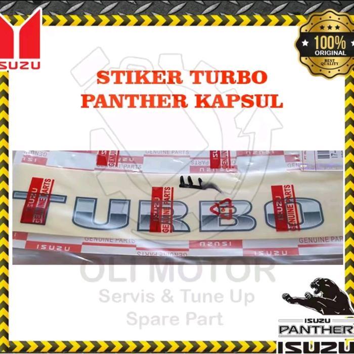 Stiker Turbo Panther Kapsul