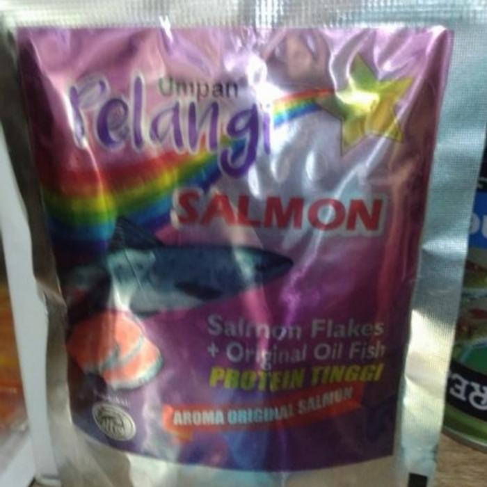 Amisan Djempol Pelangi Salmon Protein Tinggi Umpan Mancing Ikan Mas #Gratisongkir