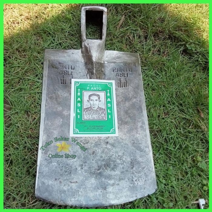 Pacul Pande Cap 2 Garpu P Anto / Original Asli Cangkul Blitar Bahan Baja Pacul Sawah