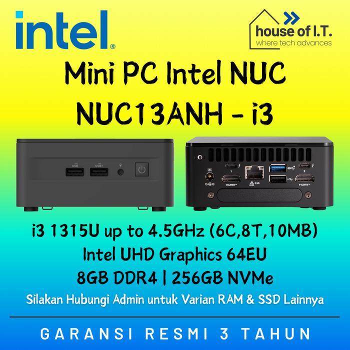 Intel Nuc I3 1315U - Intel Nuc I3 Gen 13 - Intel Nuc13Anhi3 - Asus Nuc I3 1315U - Mini Pc Asus 13