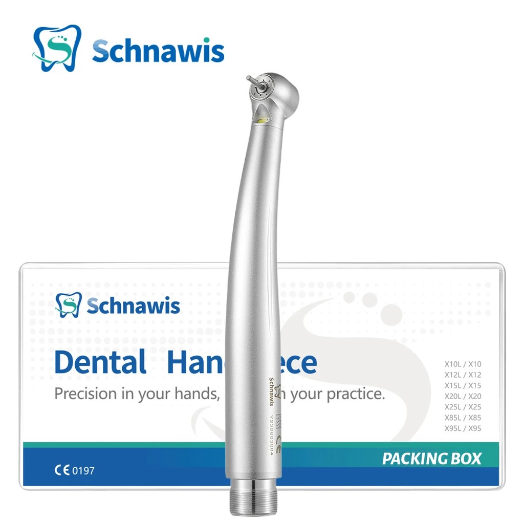 Schnawis Dental LED High Speed Handpiece Four Water Sprays Handpiece