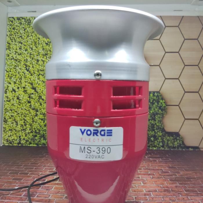 rw9r- Motor Sirine Sirene Vorge Ms-390 Ms390 Alarm Bell Horn 220V Panel