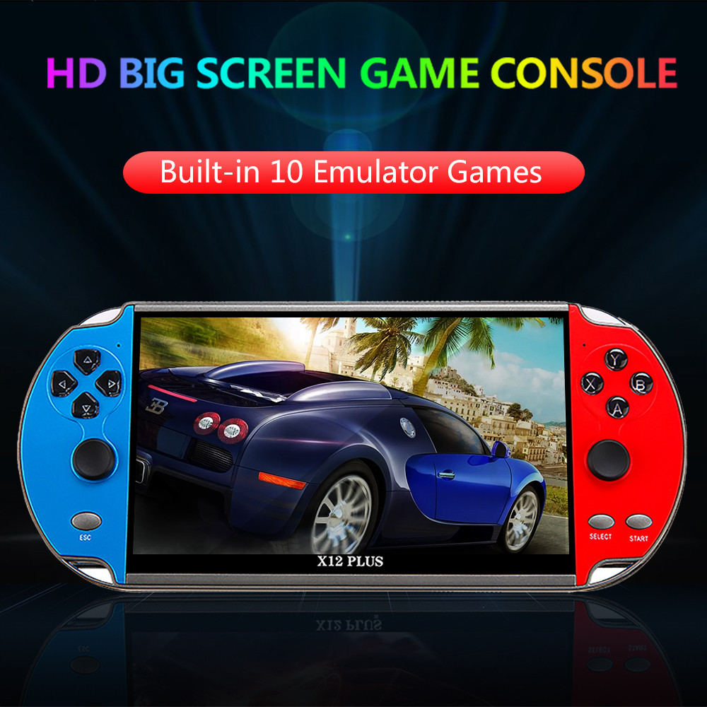 X7/X12 Plus Video Game Console Portable Handheld Retro Game Console
