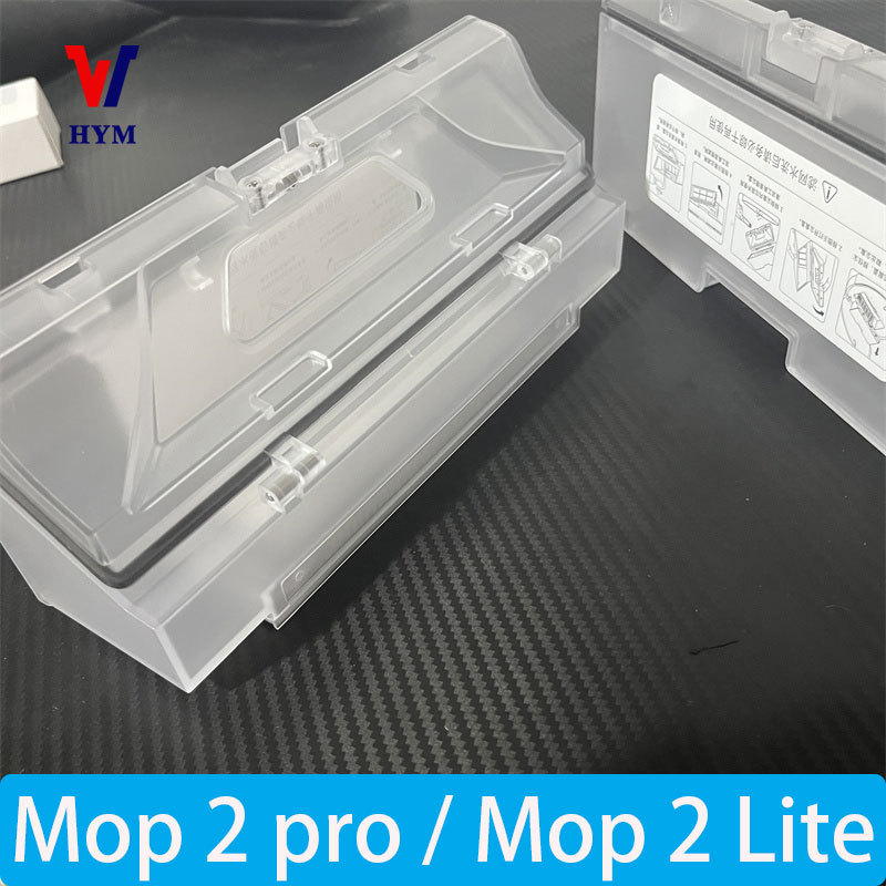 Original Dust Box For Xiaomi Mijia Mop 2 Lite Mop 2 Pro Mjstl Mjst1S Robot Vacuum Cleaner Parts