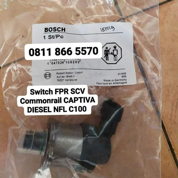 Baru Sensor Switch Scv Fpr Commonrail Supply Bosh Pump Captiva Diesel Nfl Ori Berquality