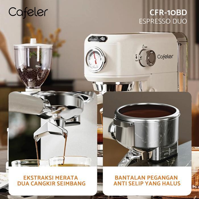 Cafeler 15Bar Mesin Kopi Espresso 58Mm Portafilter Coffee Maker