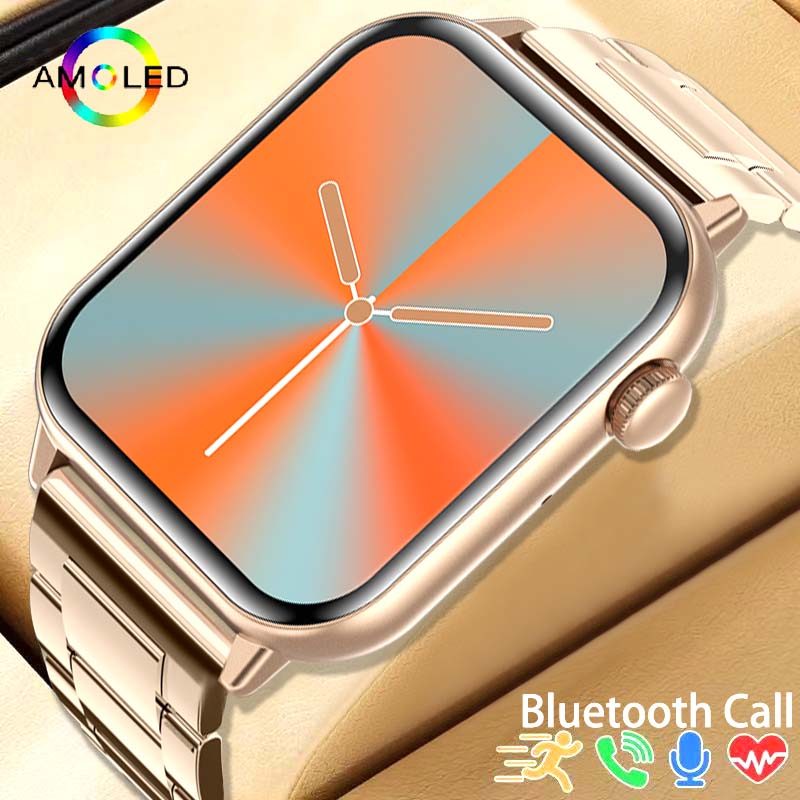 New Women's Smartwatch Bluetooth Call Heart rate Noninvasive blood glucose Body temperature Track Me