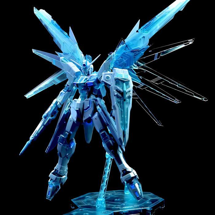 1/100 MG Freedom 2.0 6650 Ice Blue Ver. Model Kit Plamo