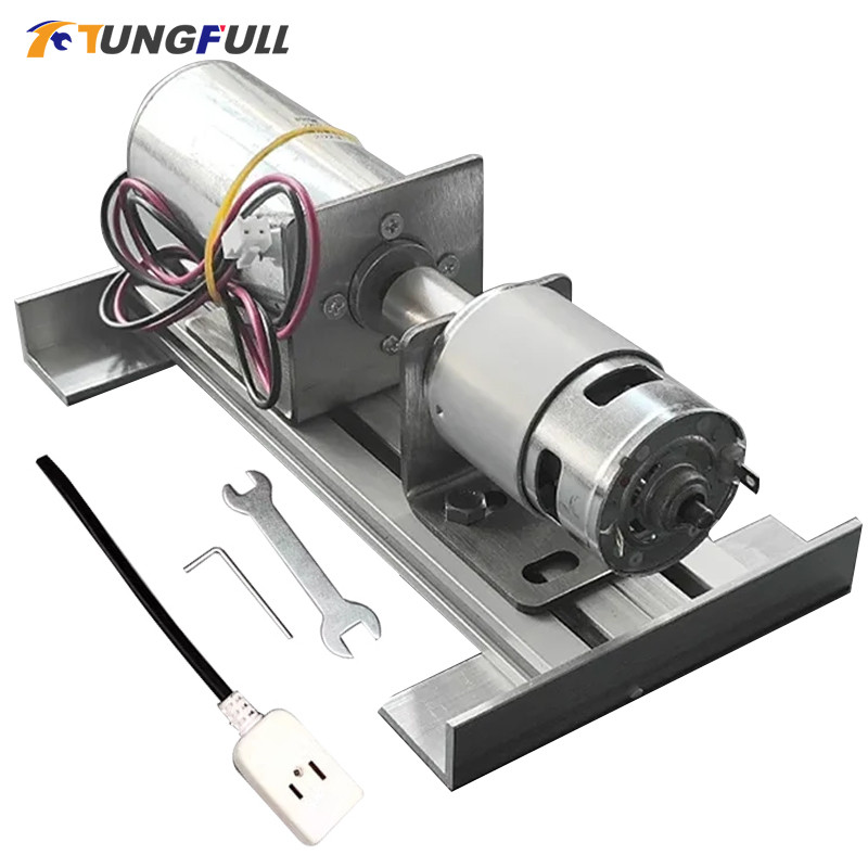 220V Dc Permanent Magnet Brushless Motor Set Double Bearing Mute Generator High Voltage Motor 775