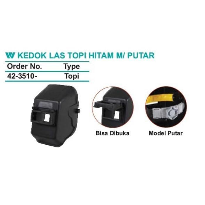 Promo Topeng Las / Kedok Las Model Putar Wipro