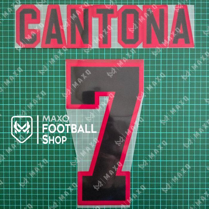 [ Nameset ] Jersey Cantona Mufc Away 1995 / 1996