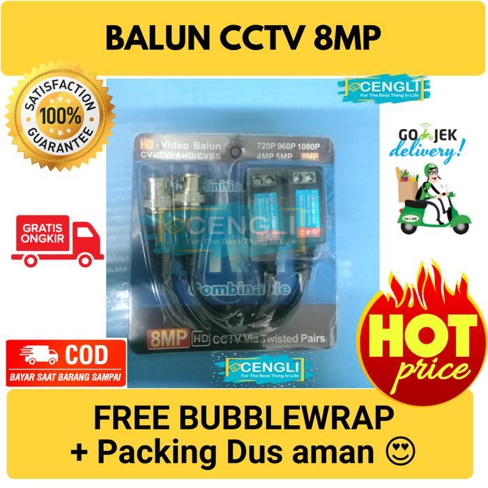 BALUN CCTV 8MP / VIDEO BALUN 8MEIXEL