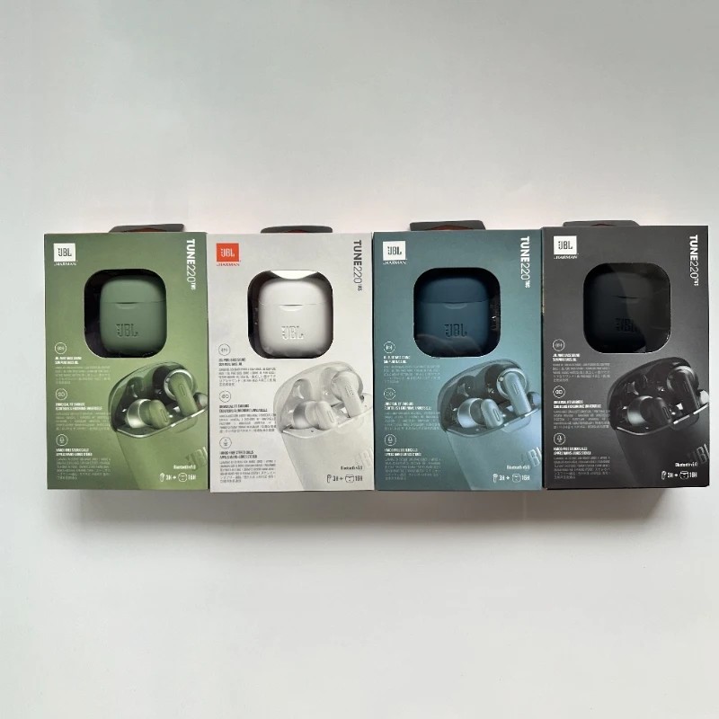Original JBL TUNE 220TWS True Bluetooth Wireless Earphones Stereo Earbuds Bass Sound Headset jbl