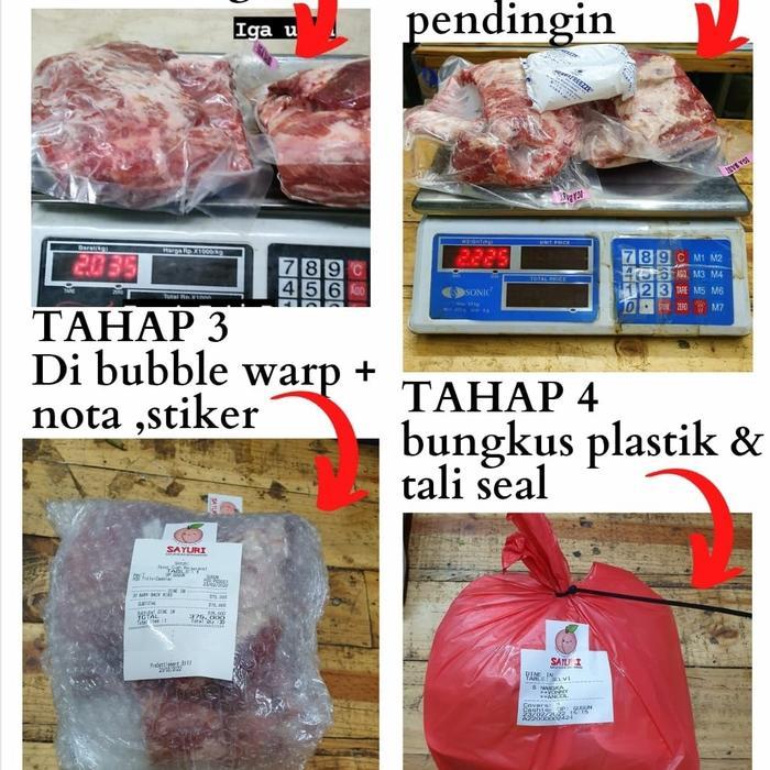 Daging kapsim babi 1 kg