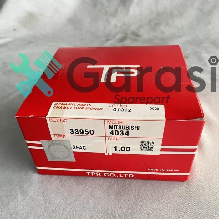 Ring Piston Seher Mitsubishi Canter Ps120 Tp Japan