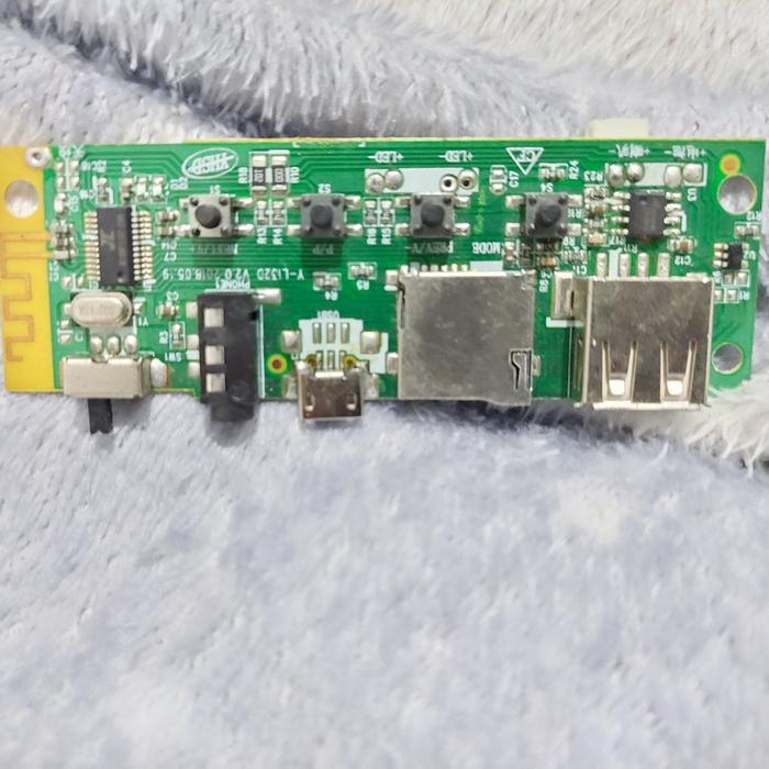TERMURAH MODUL YL-132D Diy kit Speaker Bluetooth mp3 Audio fm radio Normal