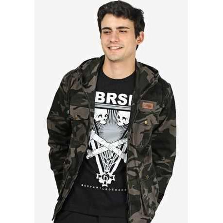 Jaket Pria al Bandung Casl Jaet Distro Army ISC 270