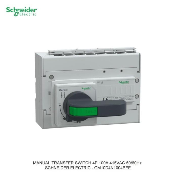 SCHNEIDER COS MTS MANUAL TRANSFER SWITCH 4P 800A GM1AD4N8004BEE