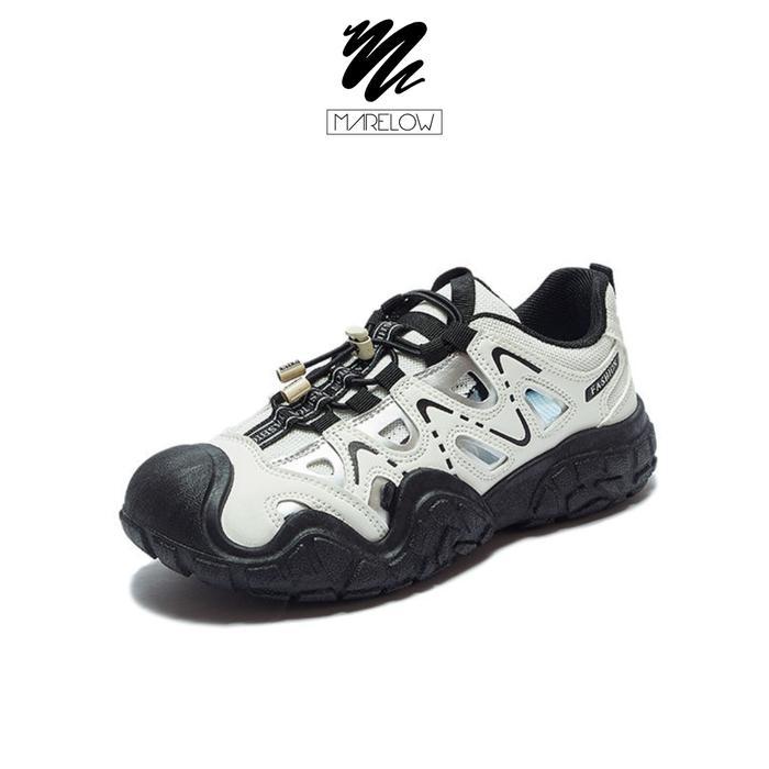[Marelow x Ilyasbachtiar] Marelow Camel - Sepatu Sneakers Hiking Sport Korean Style Wanita Outdoor