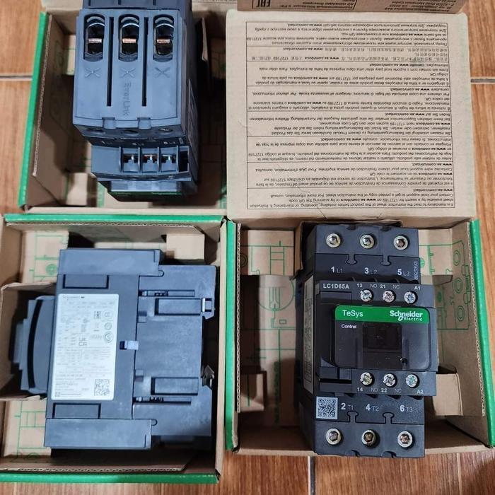 KONTAKTOR SCHNEIDER LC1D50AM7 LC1D50A LC1D50 80A 220V