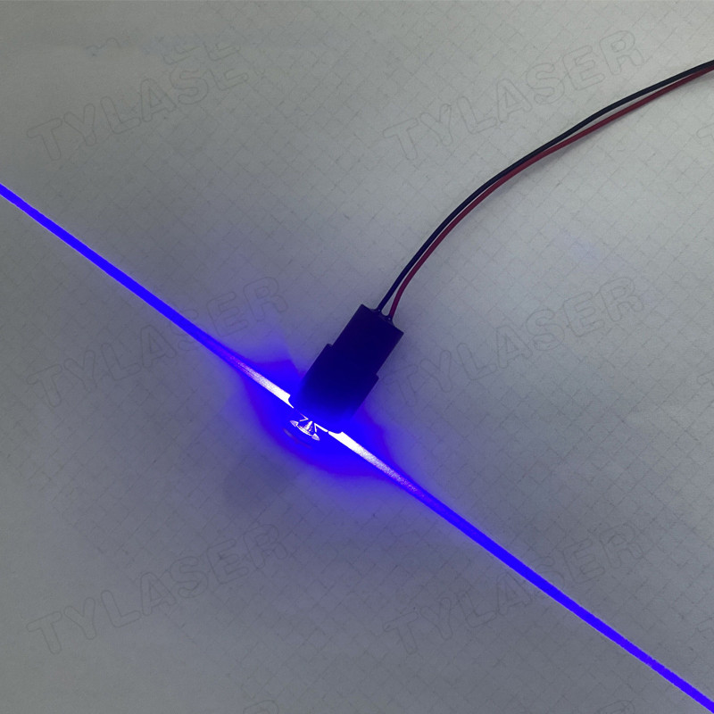 405nm Blue Line Laser Diode Module 360 Laser Level 30mW-100mW for Laser Engraver/Tester/Woodworking