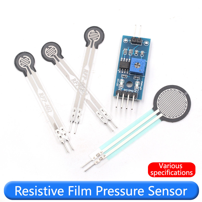 FSR402 Resistive Film Pressure Sensor Force Sensitive Resistor Thin Film RFP602 Weighing Sensor