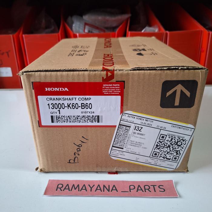 Crankshaft Comp New Vario 125 Esp K60R 13000K60B60