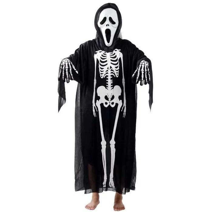 Jubah Anime / Cape Hoodie Hitam / Cosplay Dracula Vampire - Dazzle Wardrobe