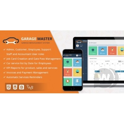 Garage Master - Script PHP Website