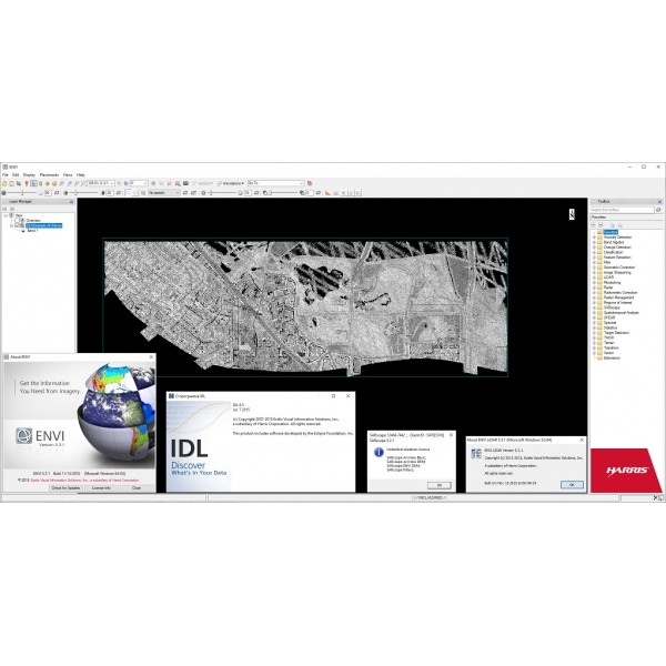 Exelis ENVI , IDL , LiDAR , SARscape - Software Pemrosesan Data LiDAR