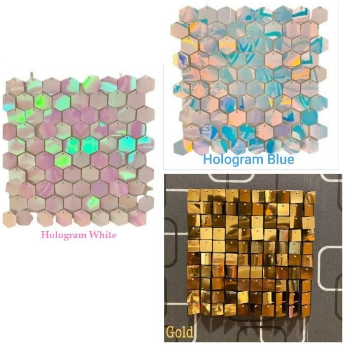 Shimmer Wall / Sequin Wall / Backdrop Dekorasi Pesta Manik2