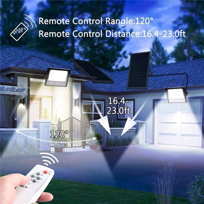 NEW LAMPU TENAGA SURYA MITSUYAMA OUTDOR PANEL DAN REMOT MS-96100A MS -9650A
