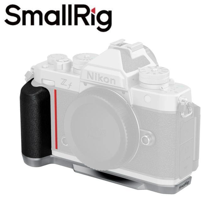 Ready SmallRig L-Shape Handle L Shape for Nikon Z f Silver Black Cage Case Casing Protector Kamera