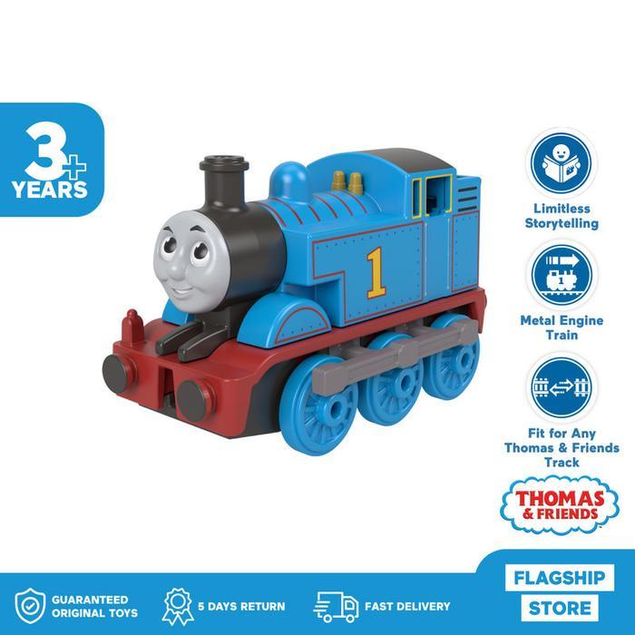 Original Thomas & Friends Classic Metal Engine (Thomas) - Mainan Kereta Anak