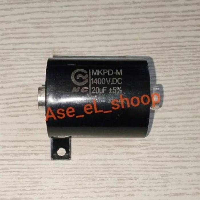 Kapasitor Mesin Las 20Uf 1400Vdc