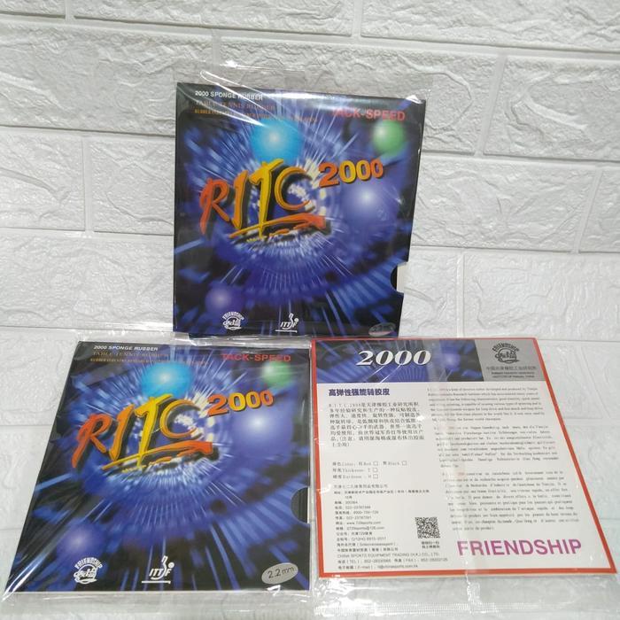 Karet Bet Pingpong Friendship/729 Ritc 2000 Tack Speed