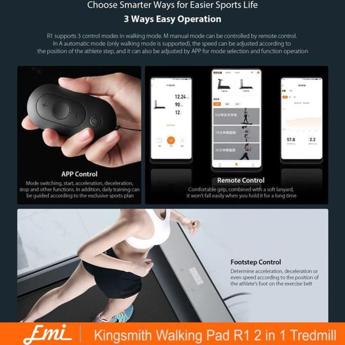 Kingsmith R1 PRO lking Pad 2 in 1 Treaill