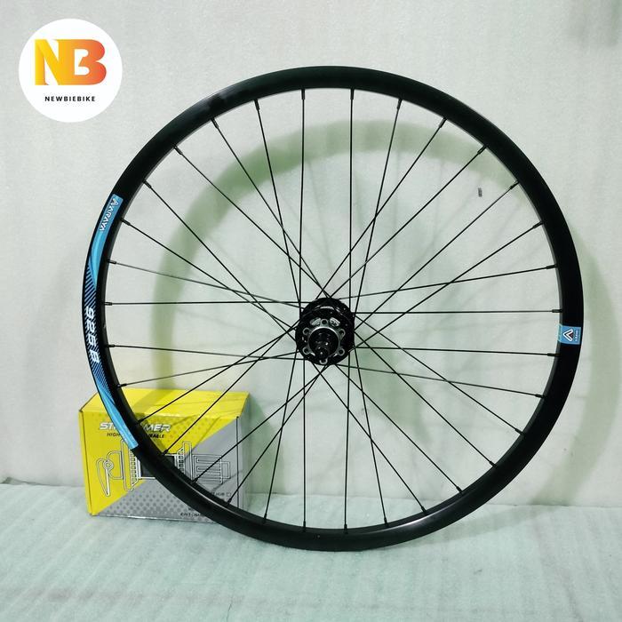TERBARU Wheelset Strummer HM 380 rims 26 inch Araya suara Tawon disc brake