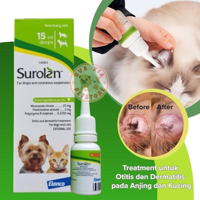 Promo Surolan - Tetes Telinga Dan Kulit Kucing Anjing