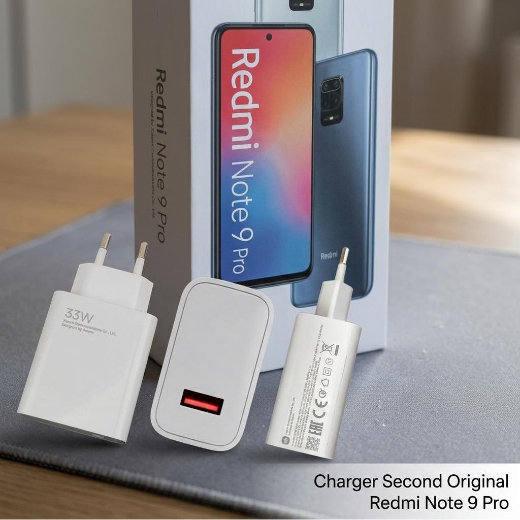 Charger Xiaomi MDY-11-EZ 33W 3A Ori Second Port Oren Turbo Charge Redmi Note 9 Pro Adaptor HP Origin