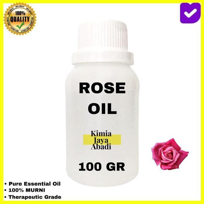 Pure Rose Essential Oil / Rose Oil / Minyak Atsiri Mawar 100 ML MURNI