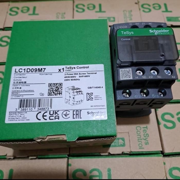 Kontaktor Schneider Lc1D09M7 Lc1D09B7 Lc1D09E7 Lc1D09F7 Lc1D09Q7 Lc1D09P7 Original