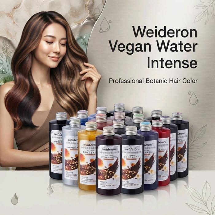 Original Weideron Hair Color Water Intense Color Cat Rambut Langsung Oles tanpa campuran Weideron